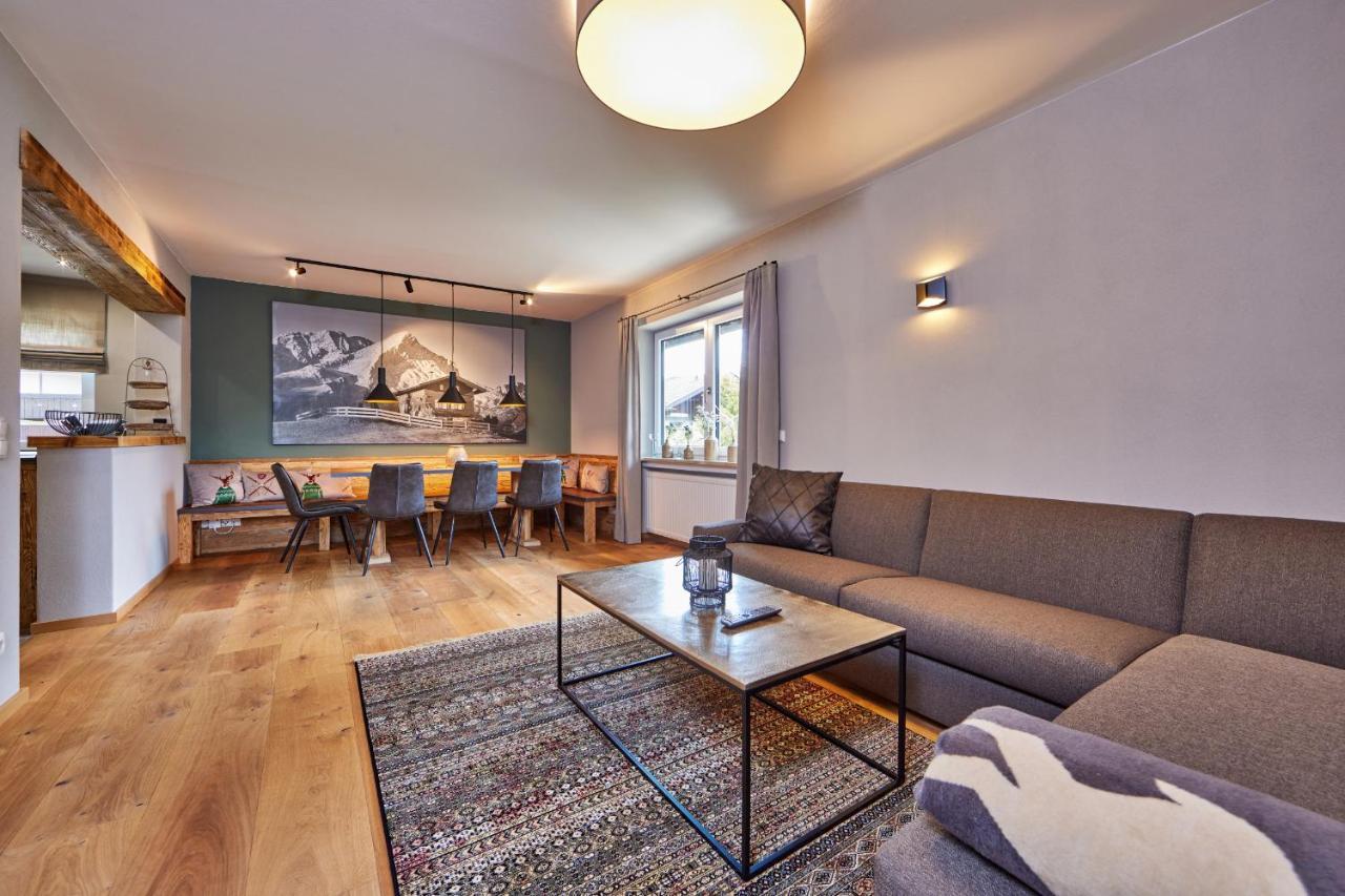 Ferienwohnung Reintal Mit Sauna Fuer 2-6 Personen 110 Qm Garmisch-Partenkirchen Bagian luar foto