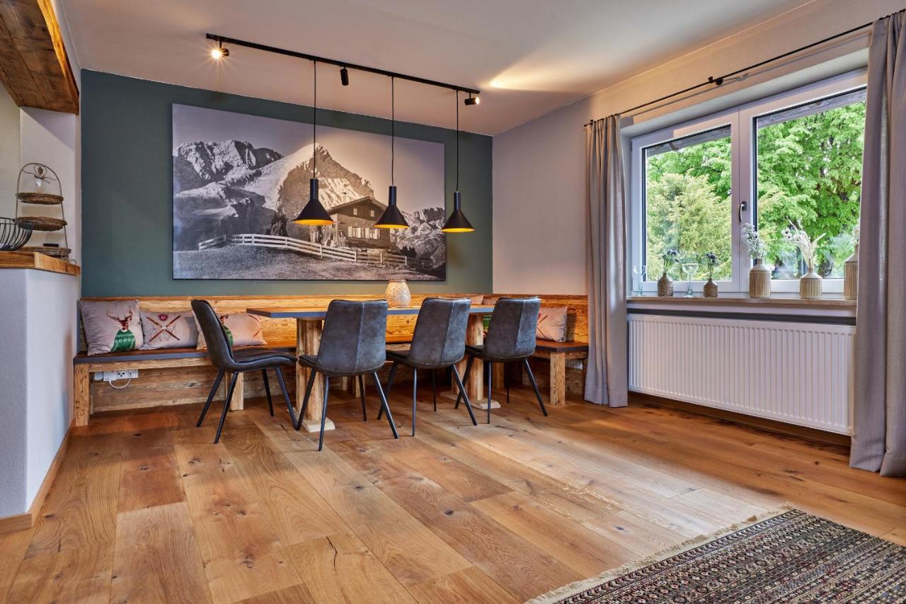 Ferienwohnung Reintal Mit Sauna Fuer 2-6 Personen 110 Qm Garmisch-Partenkirchen Bagian luar foto