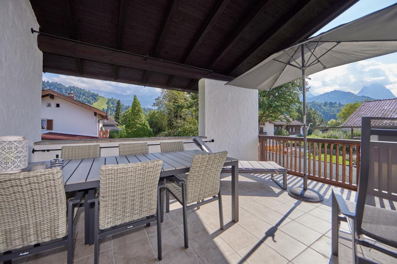 Ferienwohnung Reintal Mit Sauna Fuer 2-6 Personen 110 Qm Garmisch-Partenkirchen Bagian luar foto